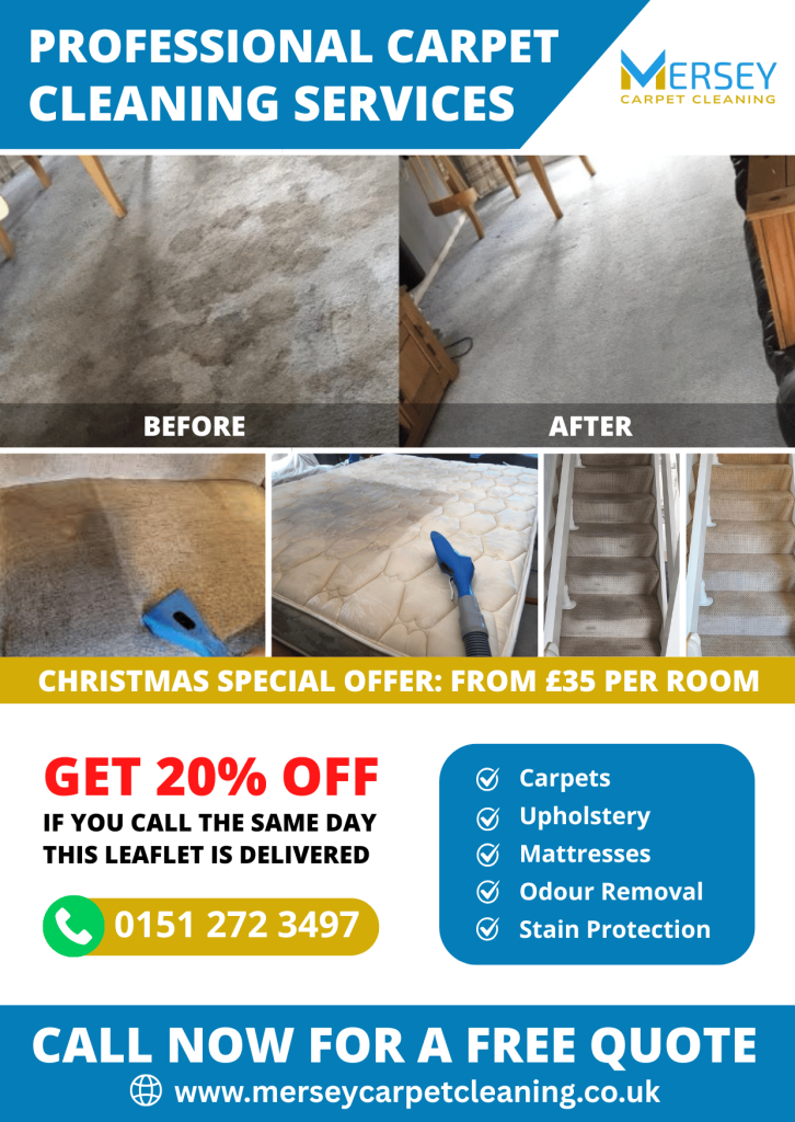 carpet cleaning leaflet